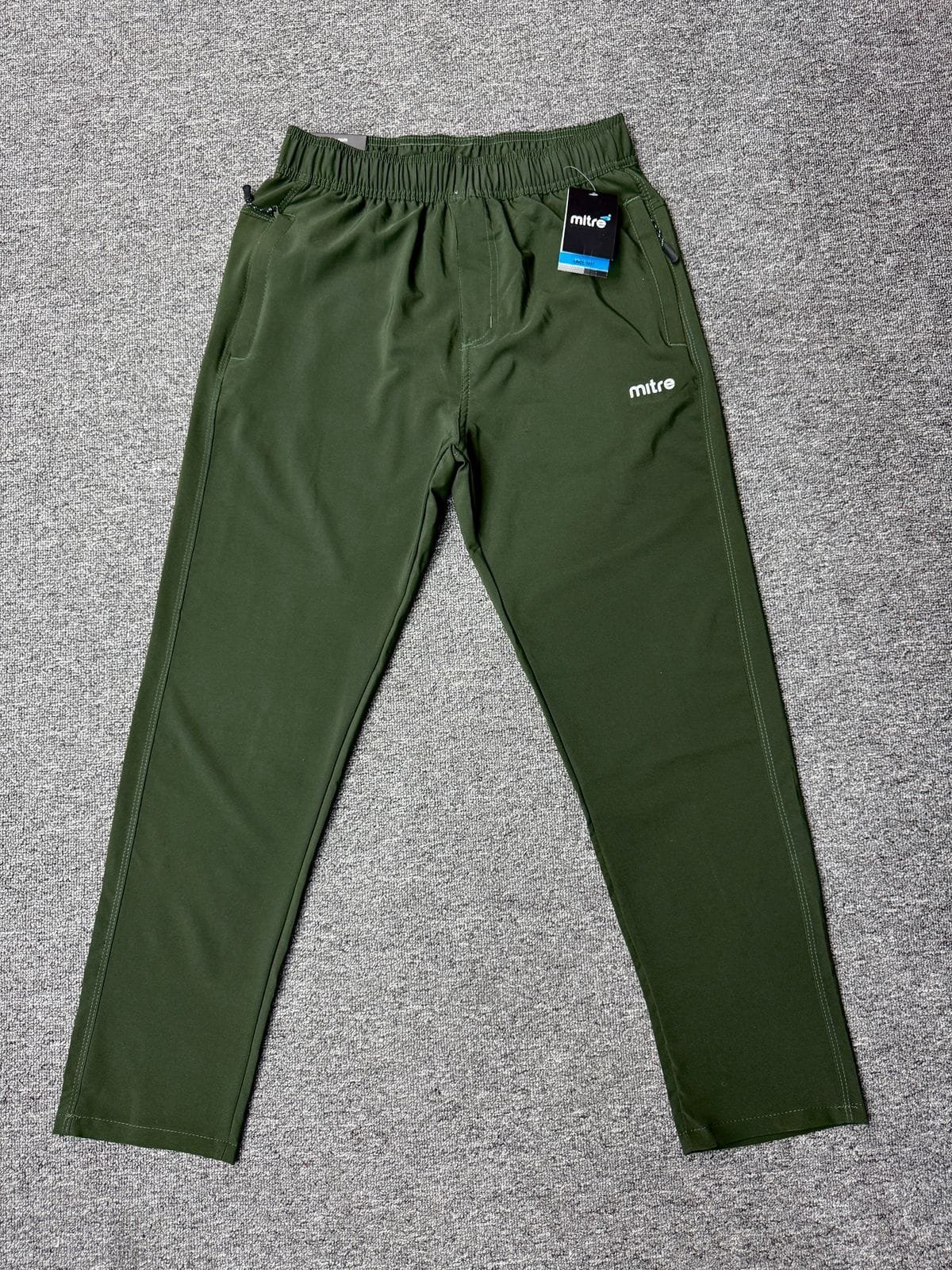 EXCLUSIVE BOX-Mitre-Trouser Premium Quality china micro stitch fabrics- Deep Olive