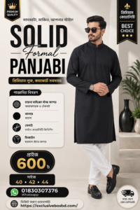 China stitch solid formal Punjabi black Colour