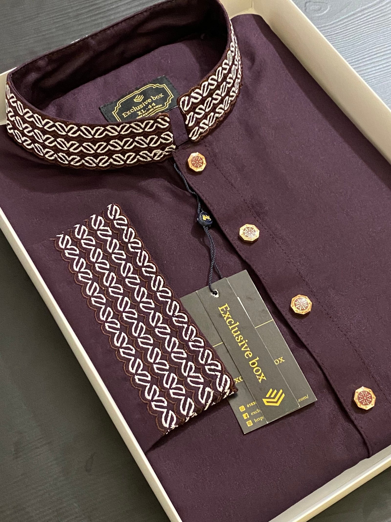 Embroidered Premium Punjabi Kolixa - Image 2